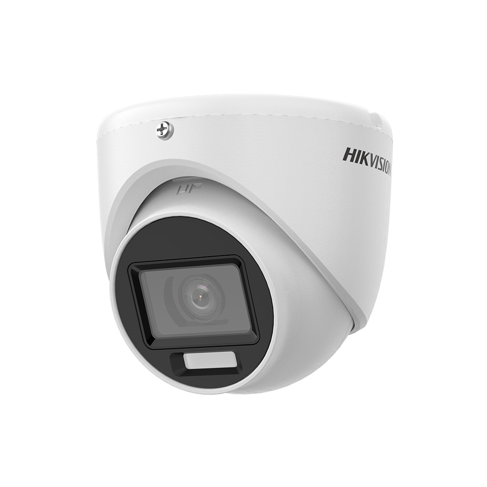Hikvision DS-2CE76K0T-LMFS 3.6mm 5MP Smart Hybrid Light Audio Fixed Analog Turret Camera